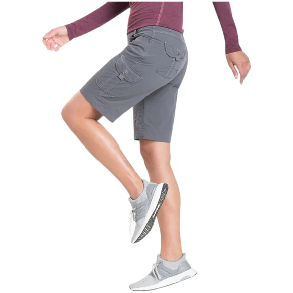 Kuhl Splash Cargo Hiking Shorts 11" Bermuda Short Shadow Gray Size 6 - Picture 4 of 13
